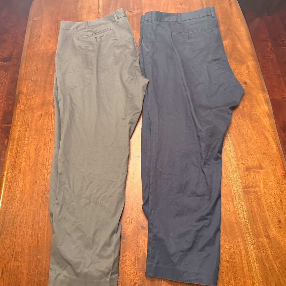 BUNDLE: Two Bonobos Weekday Warrior Dress Pants - Grey, Blue